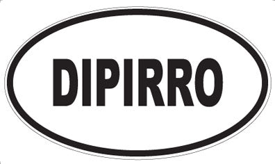 DIPIRRO - Oval Magnet