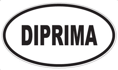 DIPRIMA - Oval Sticker