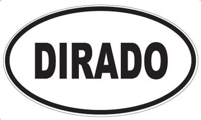 DIRADO - Oval Magnet