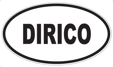 DIRICO - Oval Sticker