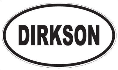 DIRKSON - Oval Magnet