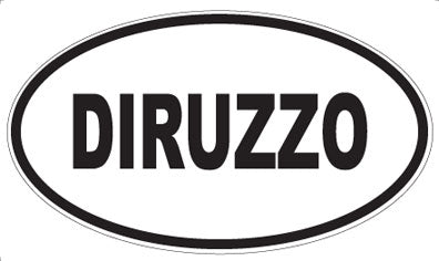 DIRUZZO - Oval Magnet