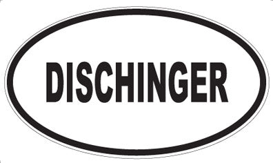 DISCHINGER - Oval Magnet