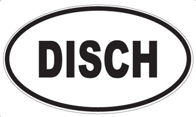 DISCH - Oval Magnet