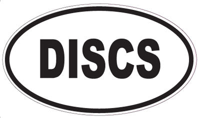 DISCS - Oval Magnet