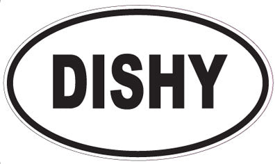 DISHY - Oval Magnet