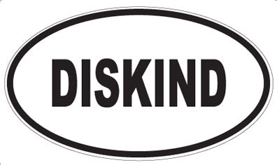 DISKIND - Oval Magnet