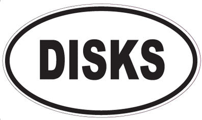 DISKS - Oval Magnet