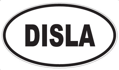 DISLA - Oval Magnet