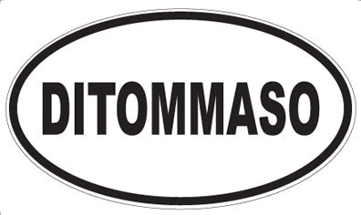 DITOMMASO - Oval Magnet