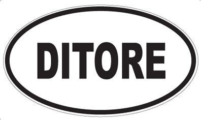 DITORE - Oval Magnet