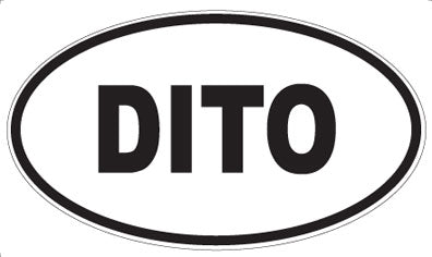 DITO - Oval Magnet
