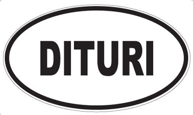 DITURI - Oval Magnet