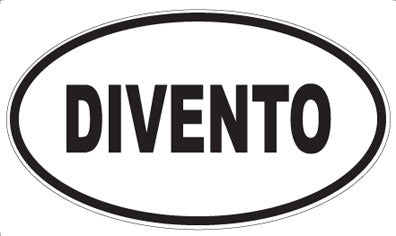 DIVENTO - Oval Magnet