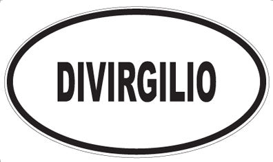 DIVIRGILIO - Oval Magnet