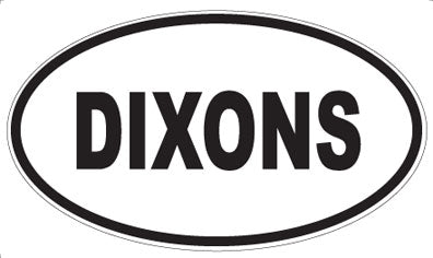 DIXONS - Oval Magnet