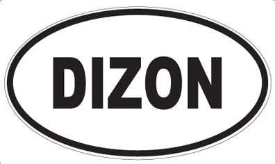 DIZON - Oval Magnet