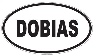 DOBIAS - Oval Magnet