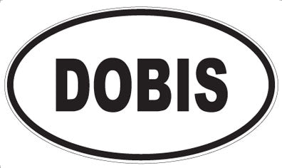 DOBIS - Oval Magnet