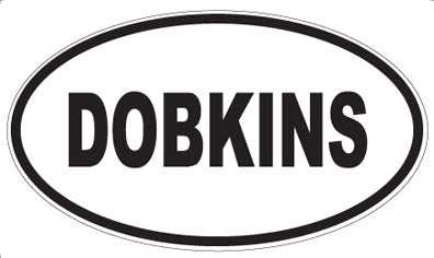 DOBKINS - Oval Magnet
