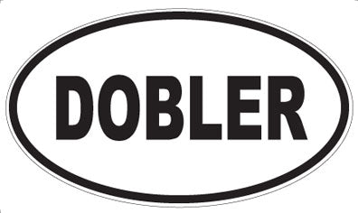DOBLER - Oval Magnet