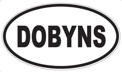 DOBYNS - Oval Magnet