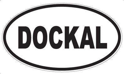 DOCKAL - Oval Magnet