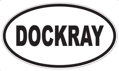 DOCKRAY - Oval Magnet
