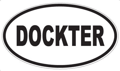 DOCKTER - Oval Magnet