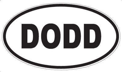DODD - Oval Magnet