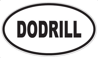 DODRILL - Oval Magnet