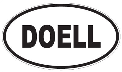 DOELL - Oval Magnet