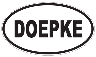 DOEPKE - Oval Magnet