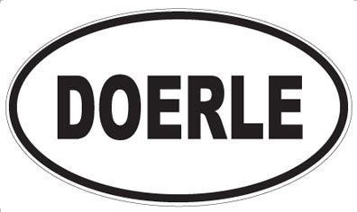 DOERLE - Oval Magnet