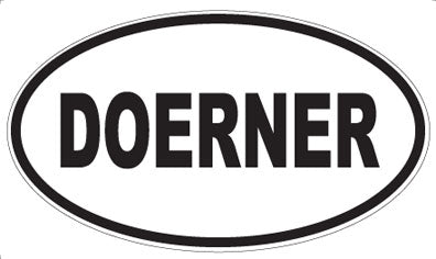 DOERNER - Oval Magnet