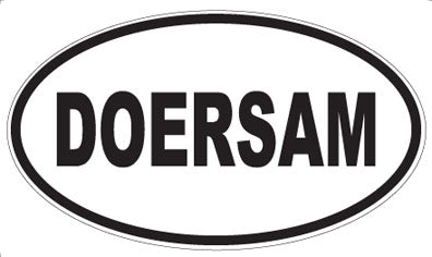 DOERSAM - Oval Magnet