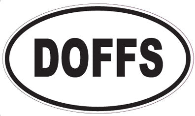 DOFFS - Oval Magnet