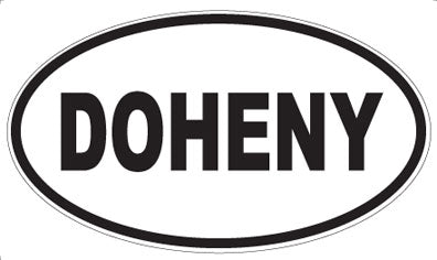 DOHENY - Oval Magnet