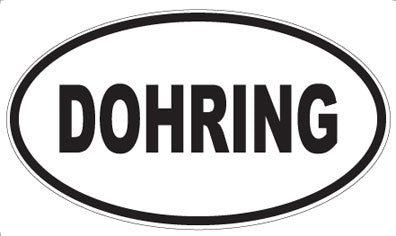 DOHRING - Oval Magnet