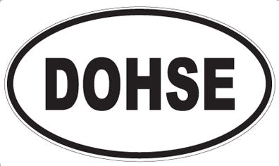 DOHSE - Oval Magnet