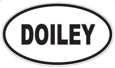 DOILEY - Oval Magnet