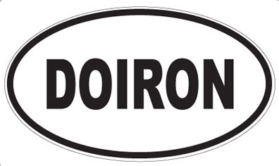 DOIRON - Oval Magnet