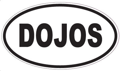 DOJOS - Oval Magnet