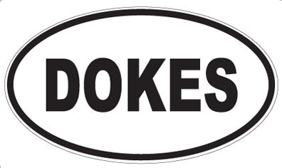 DOKES - Oval Magnet