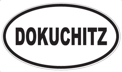 DOKUCHITZ - Oval Magnet