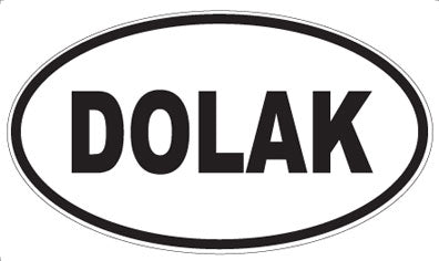 DOLAK - Oval Magnet