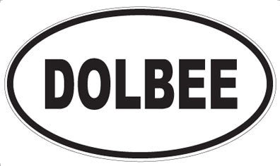 DOLBEE - Oval Sticker