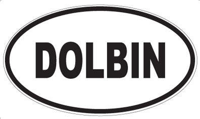 DOLBIN - Oval Magnet