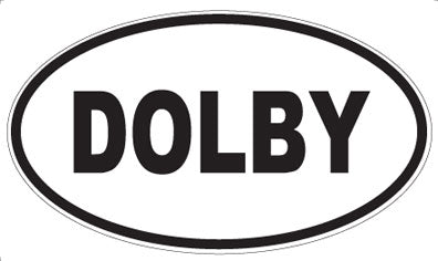 DOLBY - Oval Magnet