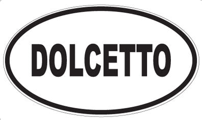 DOLCETTO - Oval Magnet
